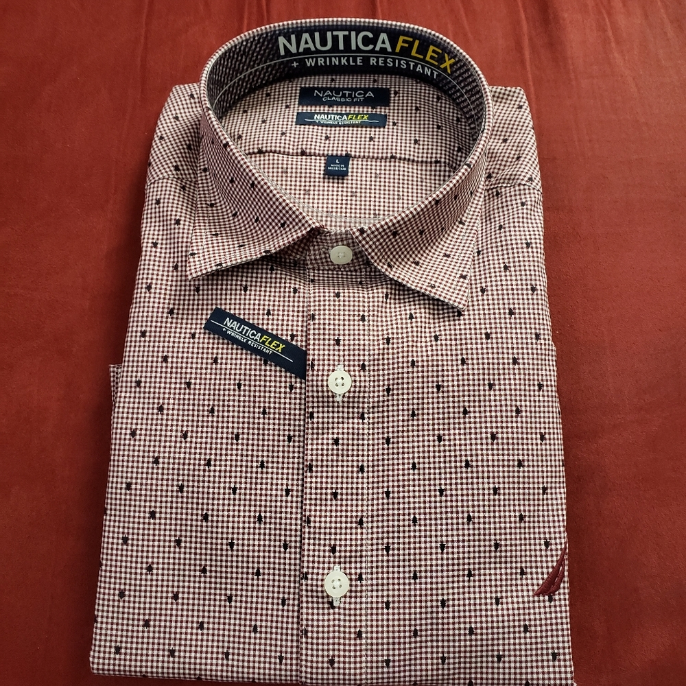 Nautica Flex button down